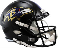 Load image into Gallery viewer, Baltimore Ravens Replica Full Size Black NFL Riddell Helmet
