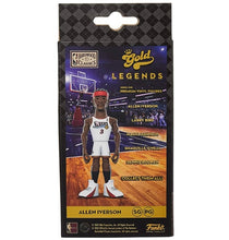 Load image into Gallery viewer, Philadelphia Sixers Allen Iverson Funko Gold w/Chase 12&quot; Collectible Figure
