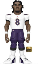 Load image into Gallery viewer, Baltimore Ravens Lamar Jackson Funko Gold w/Chase 12&quot; Collectible NFL Figure
