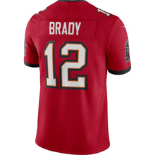 Load image into Gallery viewer, Men&#39;s Nike Tom Brady Red Tampa Bay Buccaneers Limited Jersey
