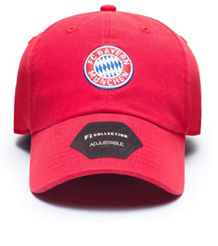 FC Bayern Munich Red Classic Fit Collection Adjustable Hat