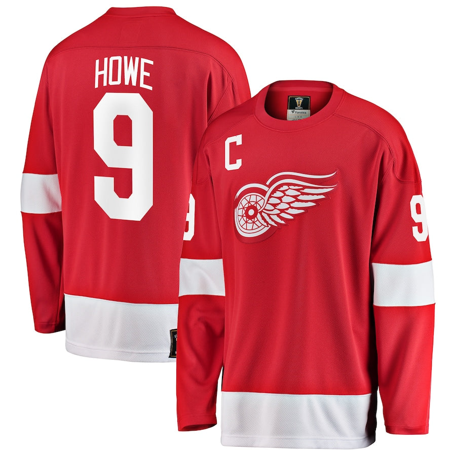 Gordie Howe NHL Detroit Red Wings Fanatics Branded Premier Breakaway Retired Player Jersey - Red