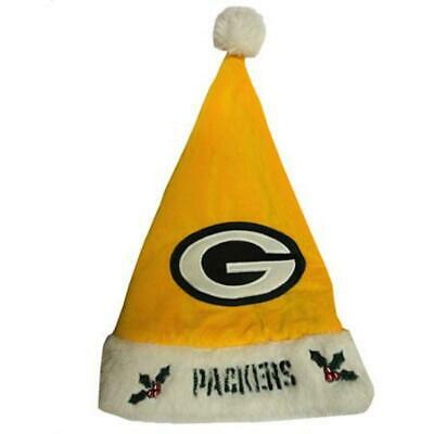 Green Bay Packers Christmas Holiday Hat