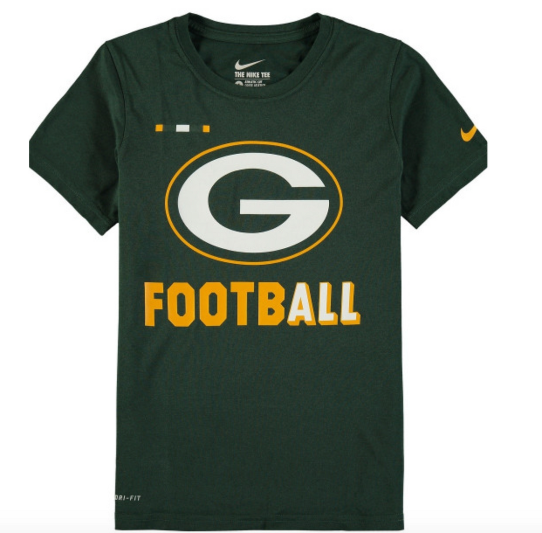 Green Bay Packer Green Nike DRI-FIT T-Shirt
