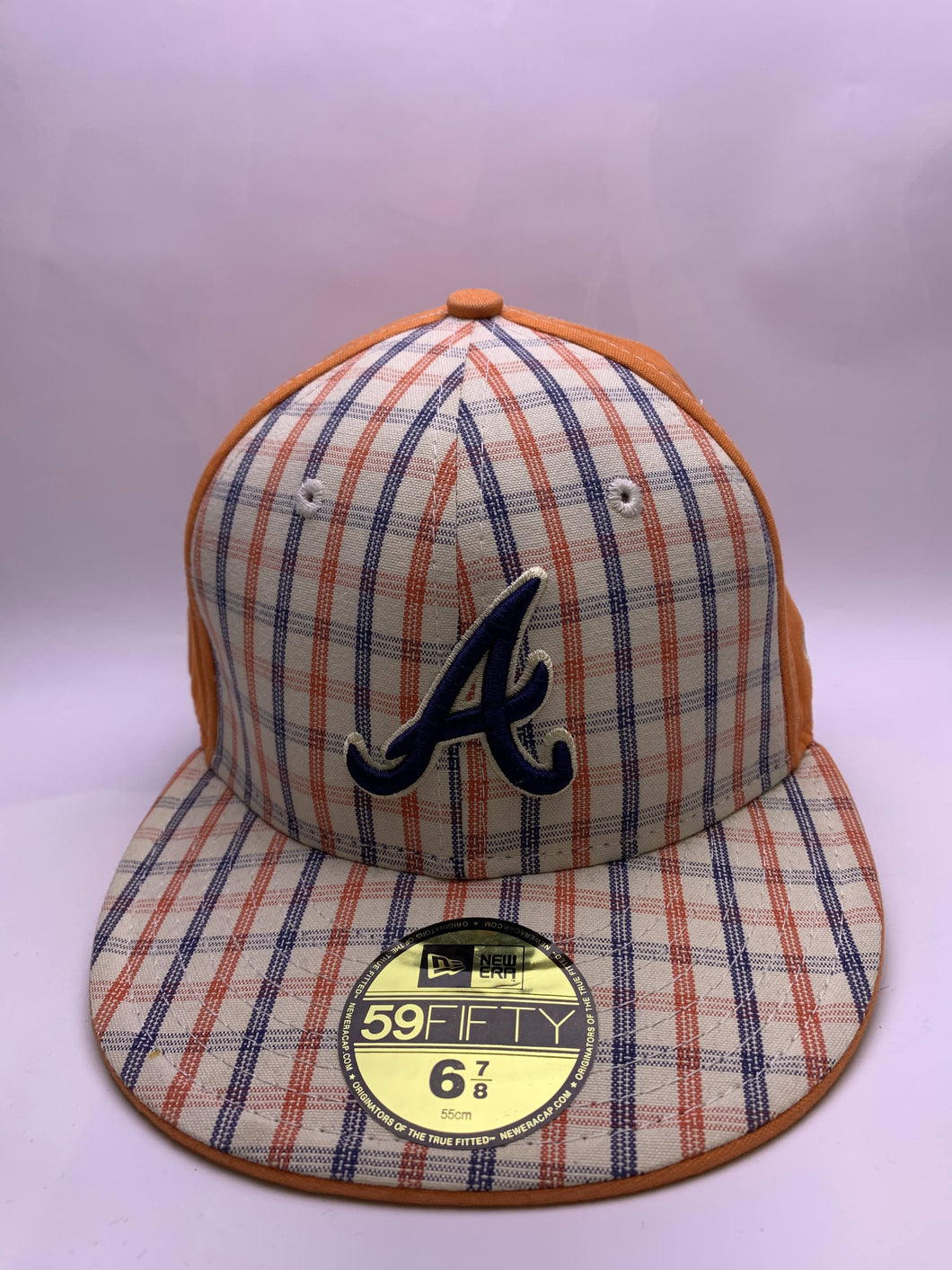 MLB ATLANTA BRAVES New Era FITTEDS PLAID