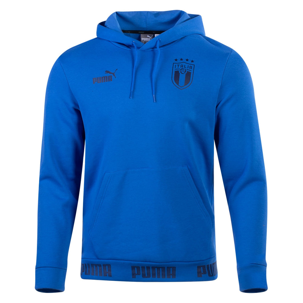 Men's Puma Italia Blue Pullover Soccer Hoodie