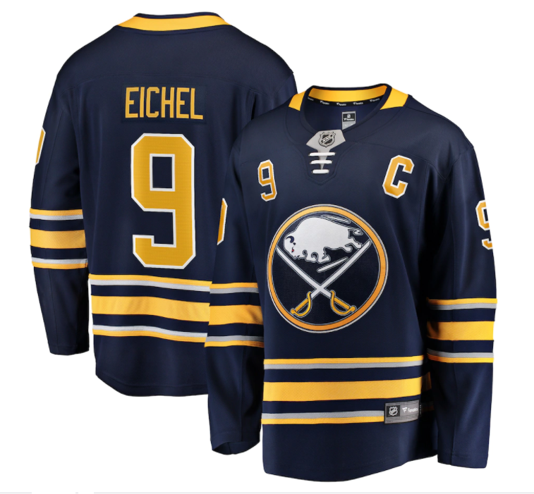 Jack Eichel NHL Buffalo Sabres Fanatics Branded Premier Breakaway Player Jersey - Navy