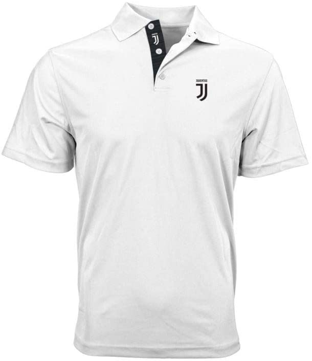 Men's Juventus FC White Polo Soccer T-Shirt / Tee