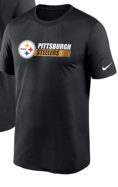 Pittsburgh Steelers Nike Fan Gear Team Conference Legend Performance T-Shirt - Black