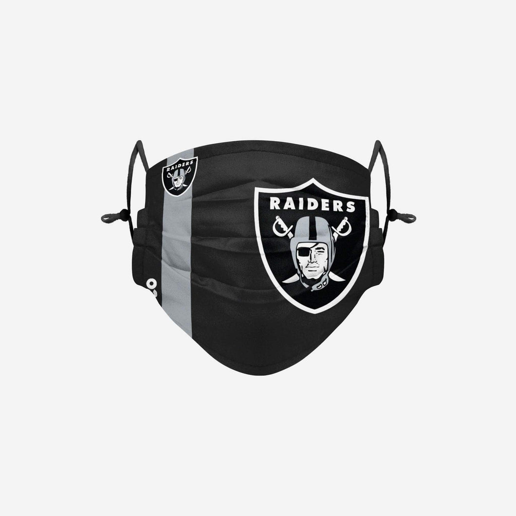 Las Vegas Raiders NFL On Field Sideline Logo Face Mask
