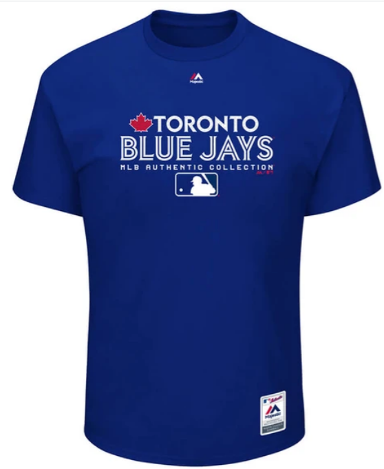 Majestic Men's Toronto Blue Jays Authentic Team Drive T-Shirt