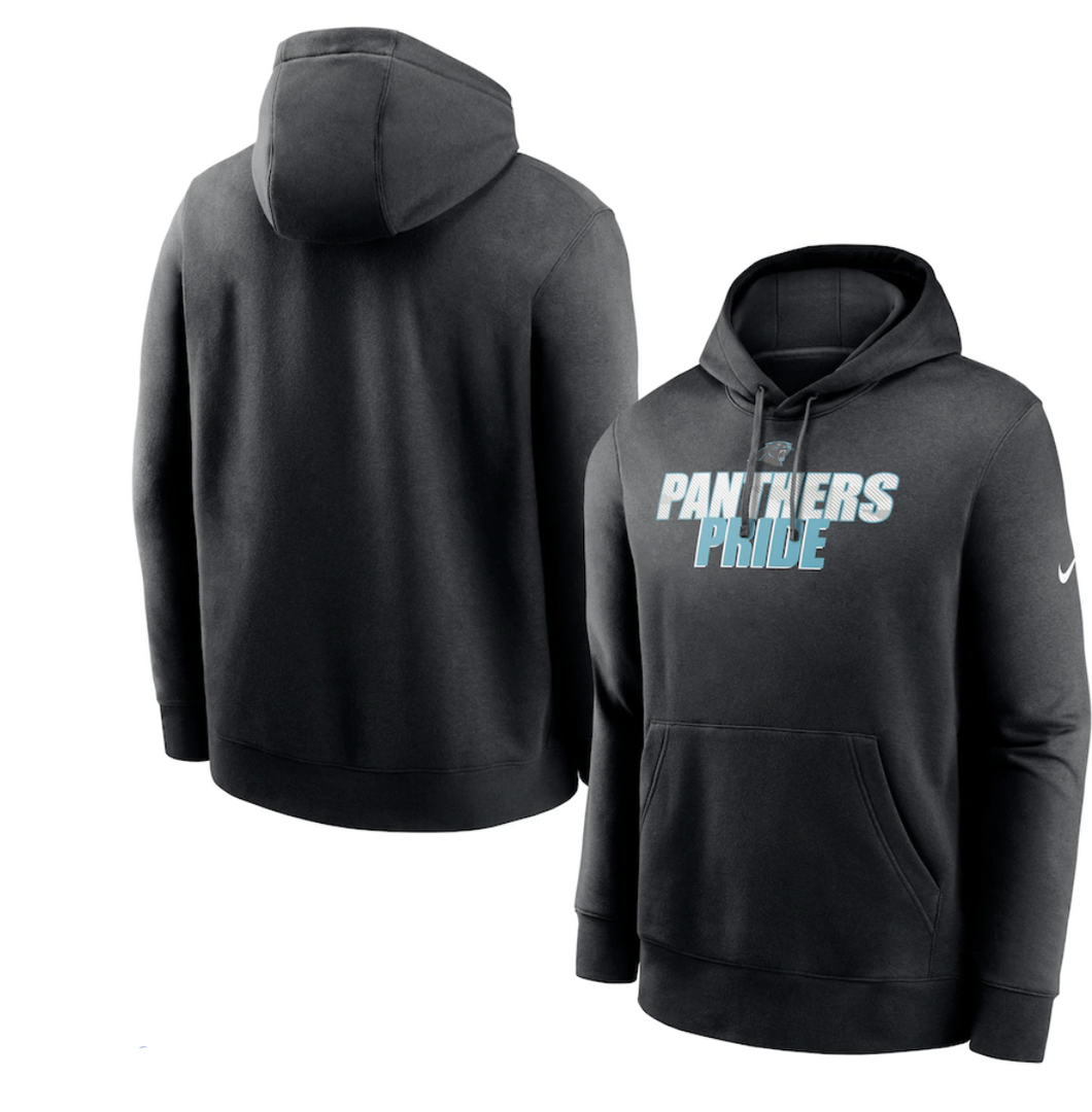 Carolina Panthers Nike Black  Pullover Hoodie