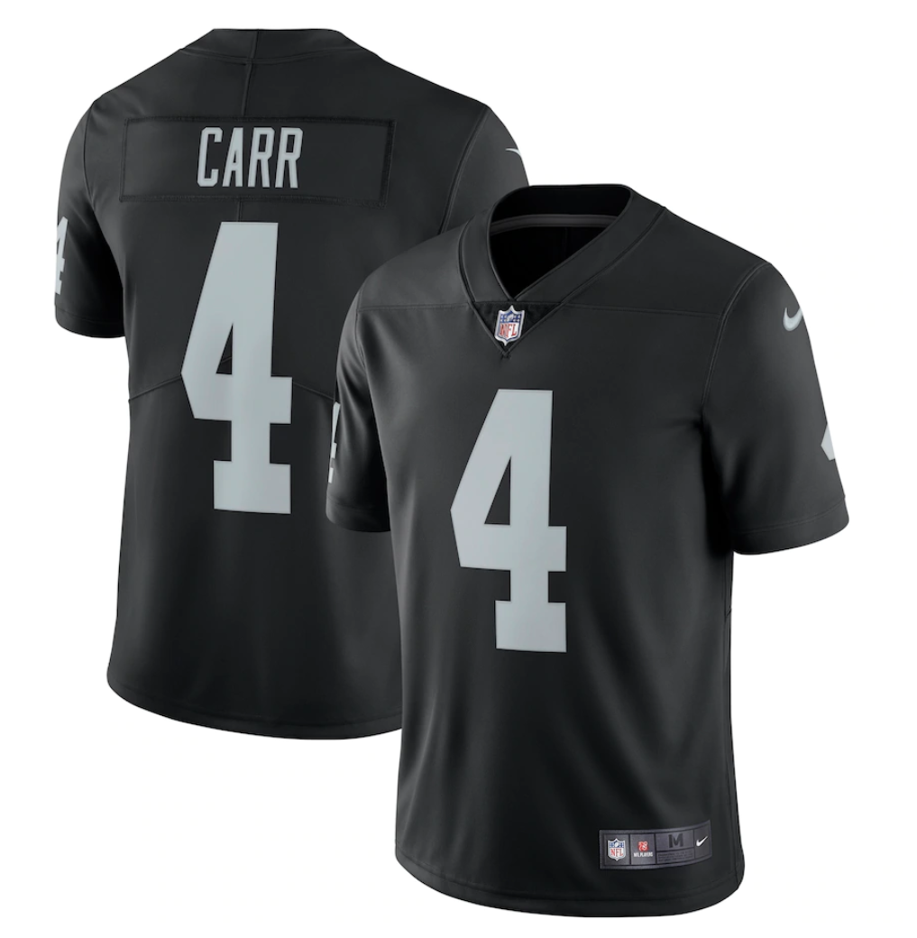 Los Vegas Raiders Derek Carr Nike Game Jersey
