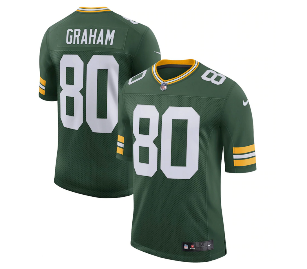 Men's Nike Jimmy Graham Green Green Bay Packers Limited Jersey