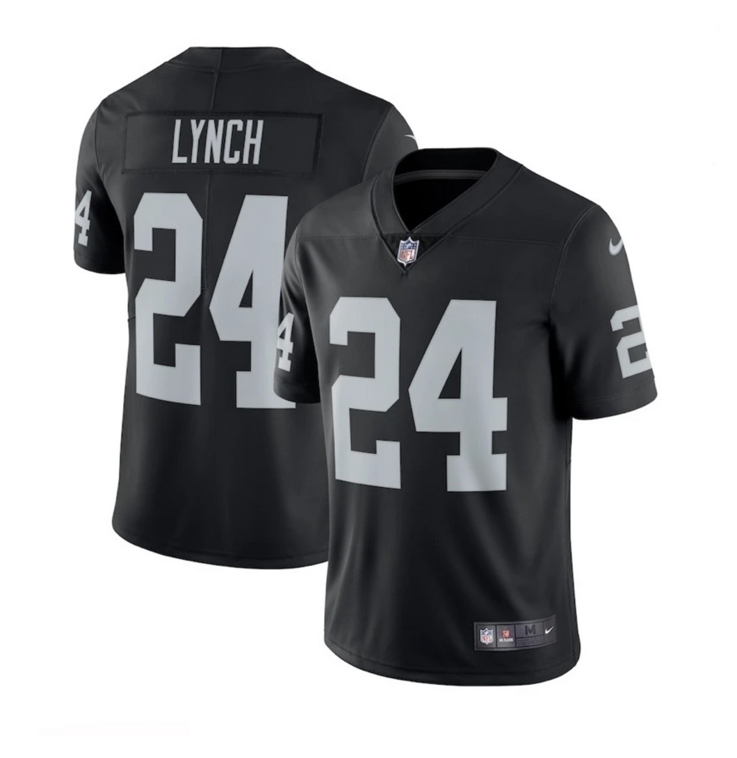 Marshawn lynch wolf best sale grey jersey