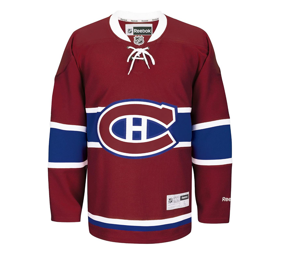 Mens Montreal Canadiens Premier Replica Home NHL Hockey Jersey