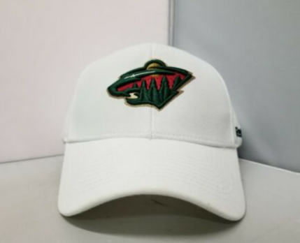 Minnesota Wild NHL Reebok Adult Unisex White Curved Brim Hat OSFM