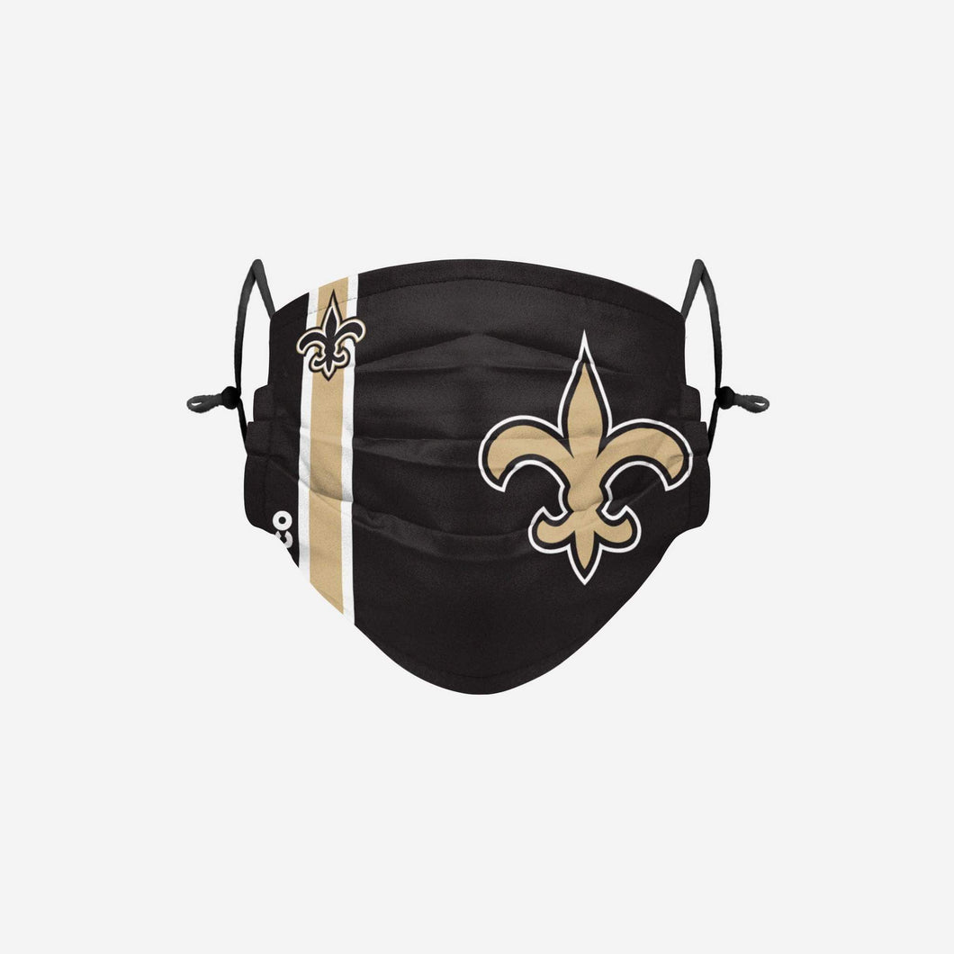 New Orleans Saints NFL On Field Sideline Logo Face Mask