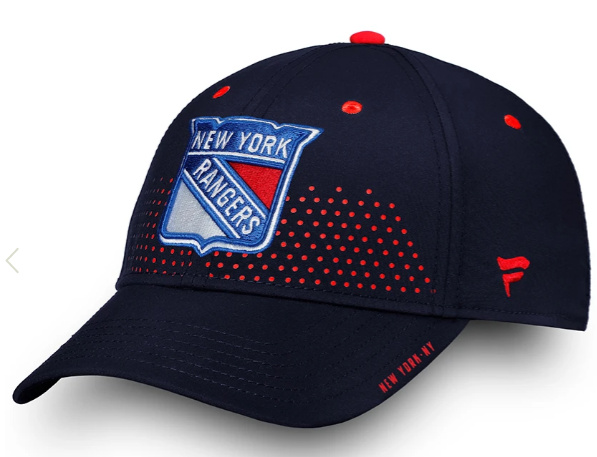 New York Rangers Fanatics Senior NHL Draft Hat