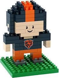 Chicago Bears BRXLZ 3D Player