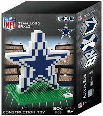 Dallas Cowboys BRXLZ 3D Team Logo
