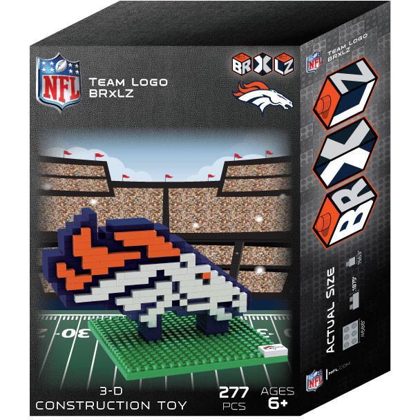 Denver Broncos BRXLZ 3D Team Logo