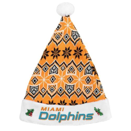 Miami Dolphins Christmas Holiday Hat