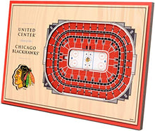 Load image into Gallery viewer, NHL Stadium view 3D Wall Art
