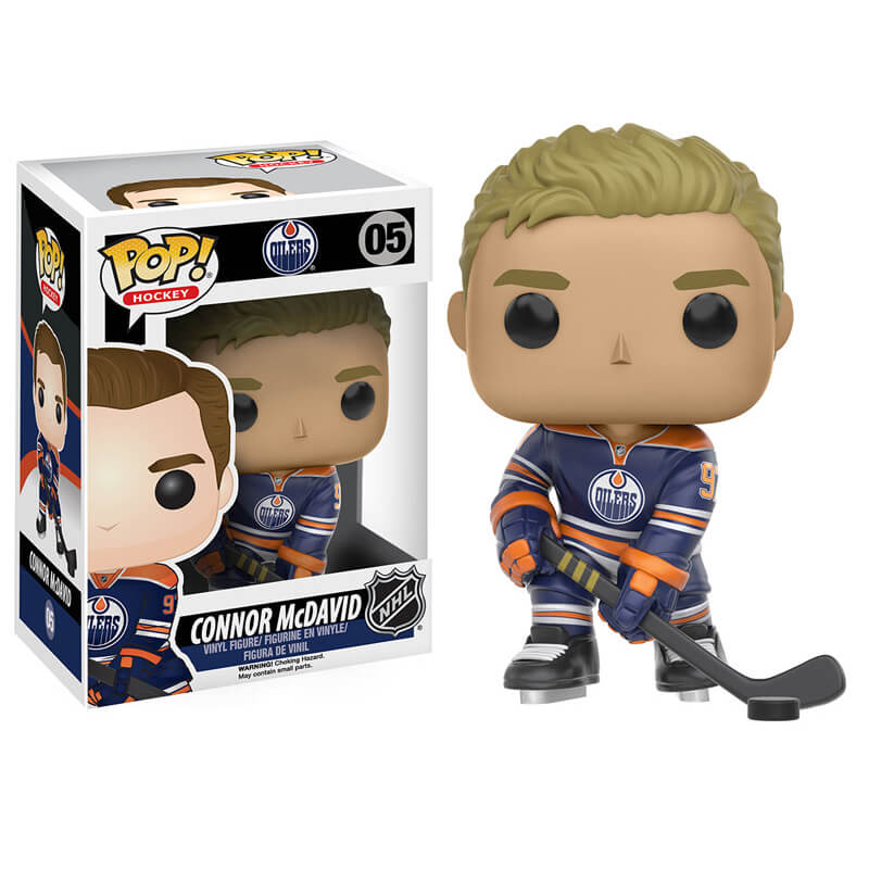 EDMONTON OILERS CONNOR MCDAVID NHL FUNKO POP! VINYL