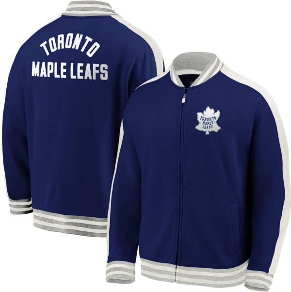 NHL Men's Toronto Maple Leafs Varsity Red Full-Zip Track Jacket