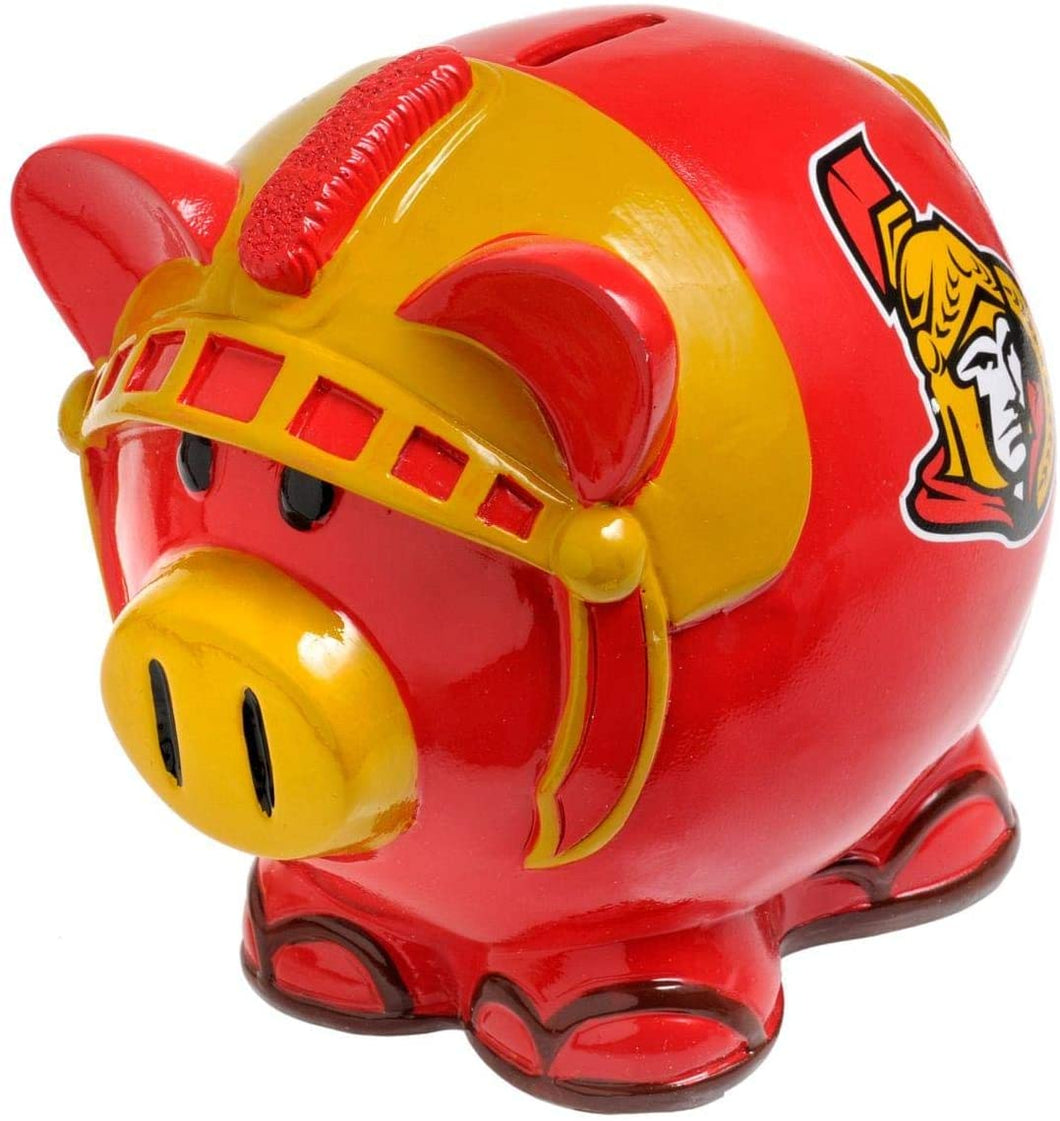 Ottawa Senators Large Team Piggy Bank