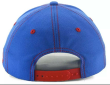 Load image into Gallery viewer, Quebec Nordinques Bar Down Blue Snapback Hat
