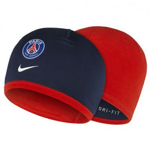 Load image into Gallery viewer, Paris Saint-Germain Nike Dri-Fit Football/Soccer Navy &amp; Red Reversible Skull Cap
