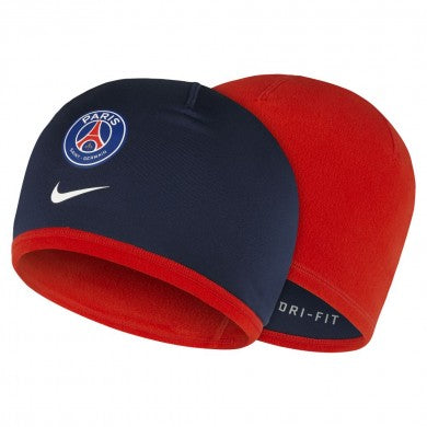 Paris Saint-Germain Nike Dri-Fit Football/Soccer Navy & Red Reversible Skull Cap