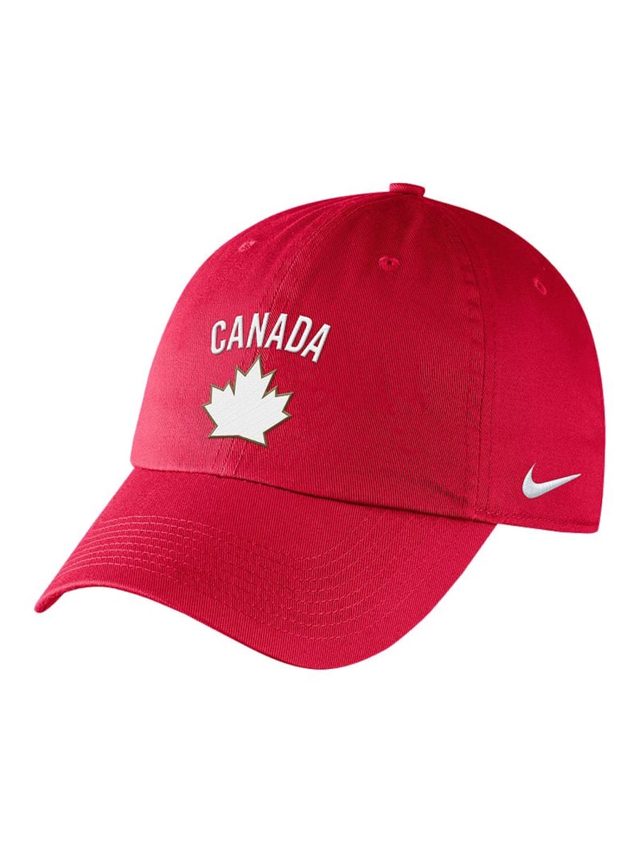 Team Canada Nike Alternate Heritage Adjustable Slouch Cap