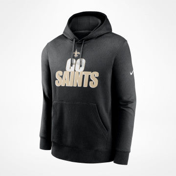 New Orleans Saints Nike Fleece Pullover Hoodie