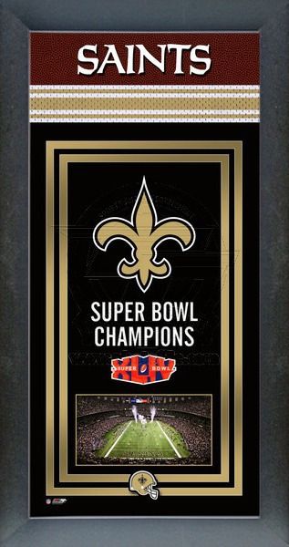 St. Louis Saints Super Bowl Champions Frame