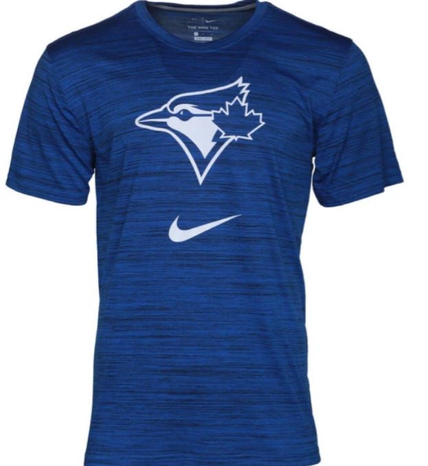 Nike Men's Toronto Blue Jays Velocity Legend T-Shirt Rush Blue