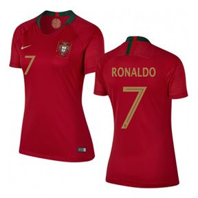 Nike Women's Portugal Home Jersey Red