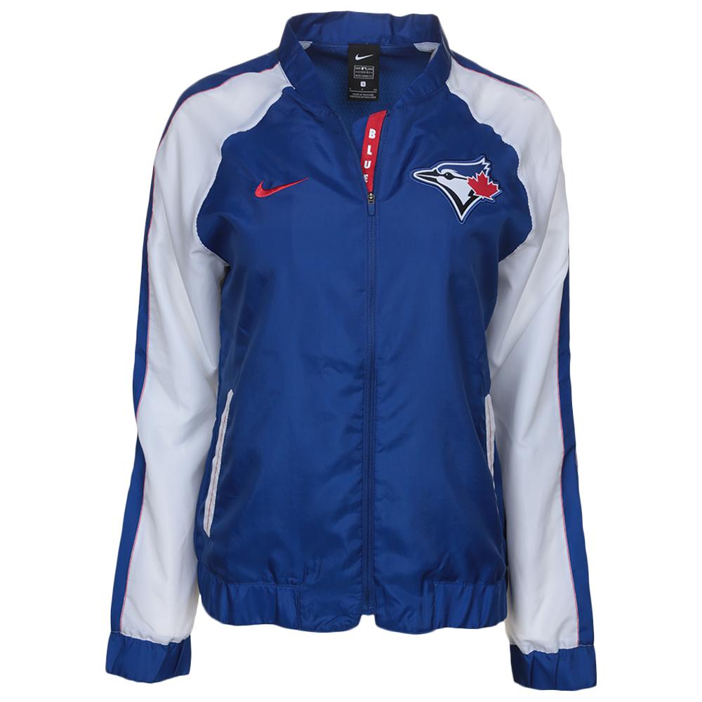Nike Women's Toronto Blue Jays Varsity Jacket Rush Blue