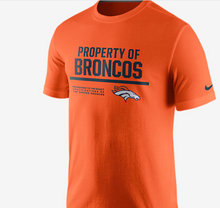 Load image into Gallery viewer, Men&#39;s Nike &#39;&#39;Property of&#39;&#39; (NFL Broncos) T-Shirts
