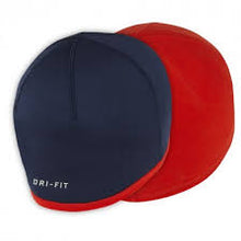 Load image into Gallery viewer, Paris Saint-Germain Nike Dri-Fit Football/Soccer Navy &amp; Red Reversible Skull Cap
