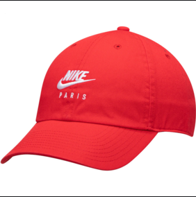 Paris Saint Germain (PSG) Red Nike Heritage Adjustable Hat