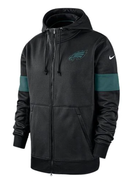 Philadelphia Eagles Nike Dri-Fit Zipper Hoodie