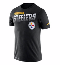Load image into Gallery viewer, Pittsburgh Steelers Nike Men&#39;s Legend Line Of Scrimmage T-Shirt
