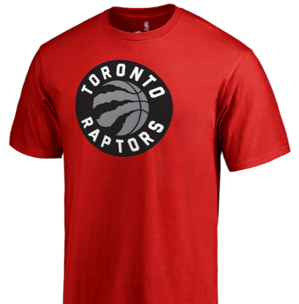Toronto Raptors Primary Logo Red Tee