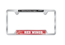 Load image into Gallery viewer, NHL Chrome Plated Team Lisence Plate Frame

