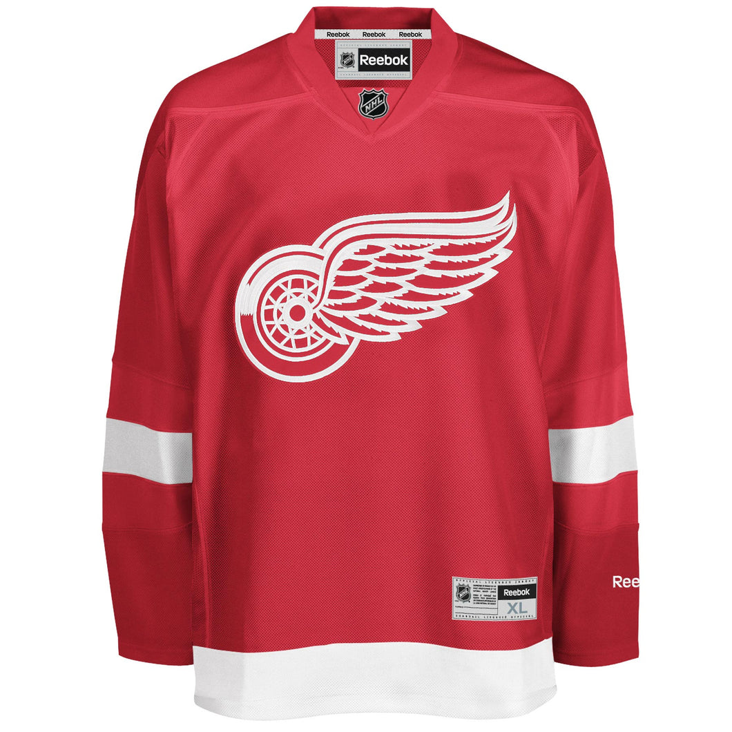 Reebok Detroit Red Wings Premier Replica Home NHL Jersey