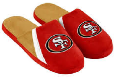 San Francisco 49ers Stripe Slide Slippers