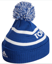 Load image into Gallery viewer, Toronto Maple Leafs Adidas Navy Head Name Cuffed  Pom Knit Hat/Toque

